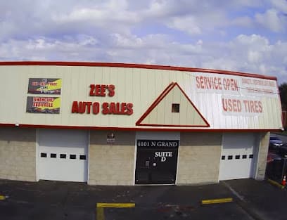 zee's auto sales/ repair/ wheel alignment.
