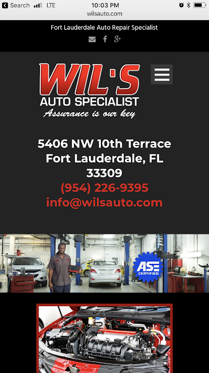 wil-s-auto-specialist-miami - Auto Service Shop