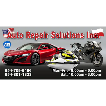 Auto Repair Solutions Inc.