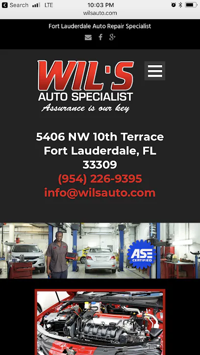 Wil’s auto specialist
